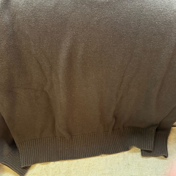 Quince Mongolian Cashmere Oversized Crew Neck Sweater in Brown Size XL - Picture 14 of 16